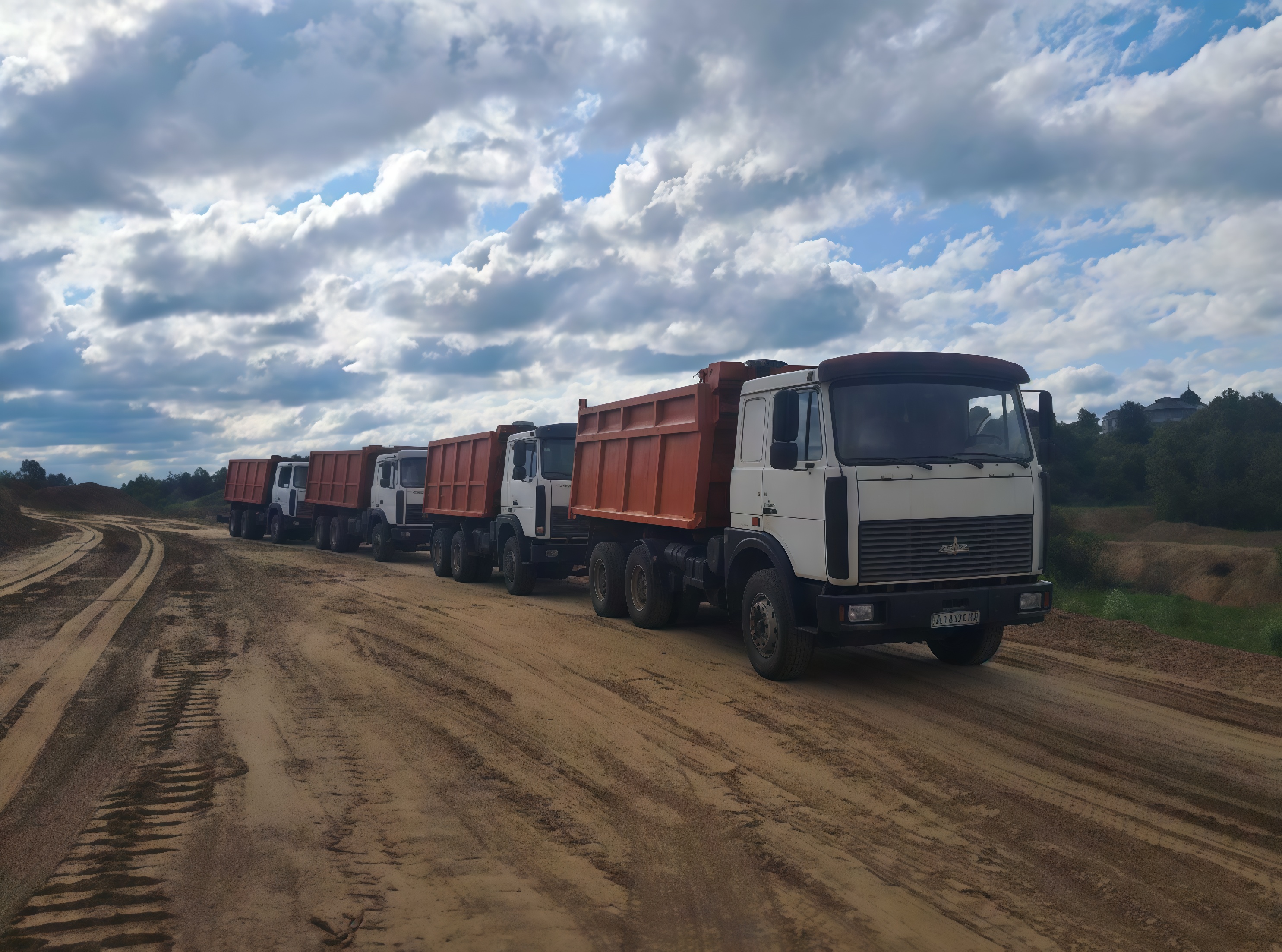 Самосвал МАЗ